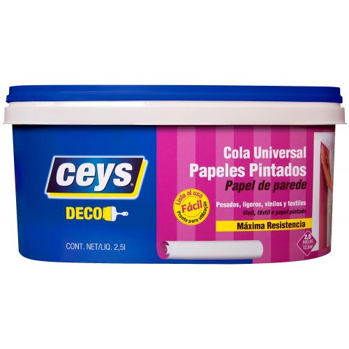 CEYS COLA PAPELES PINTADOS UNIV 2,5KG